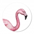 Muurcirkel Flamingo 70 cm forex