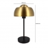 Nomaa tafellamp zwart en goud met h45cm 7822006