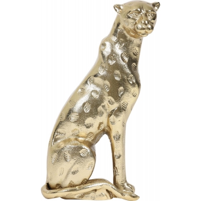 Leopard Ornament - Goud - 15x9x29,5 cm 7420285 
