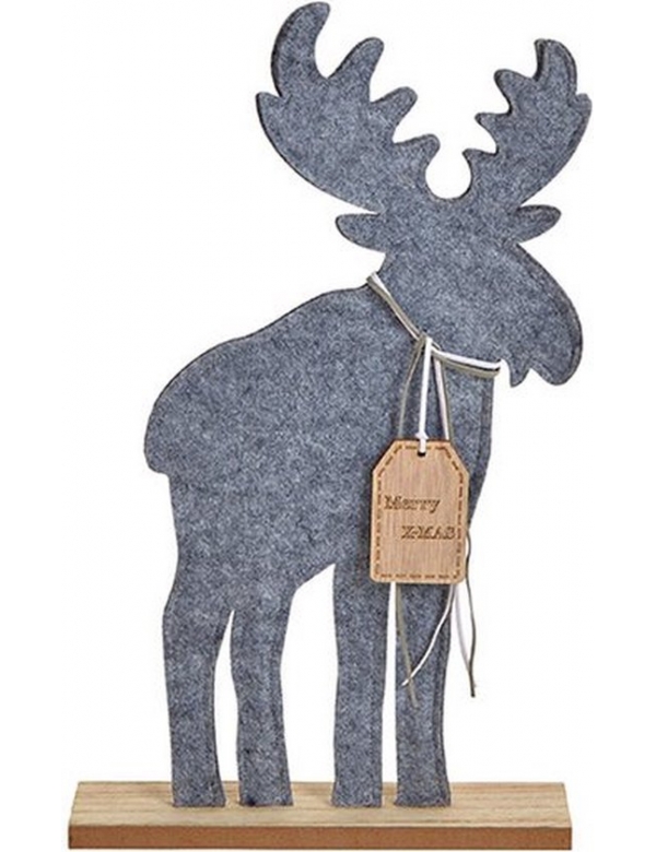 kerst beeld Moose Merry Christmas 10028352 