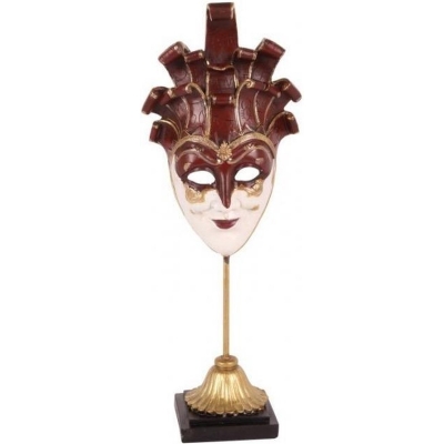 Venetian mask on base 40 cm 8243160 