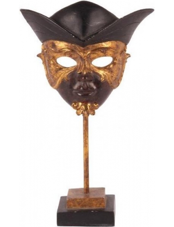 Venetian mask on base 24 cm 6050355