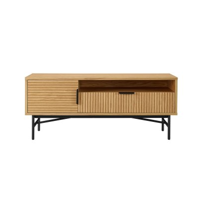 TV meubel 120 cm echt eiken fineer 371640