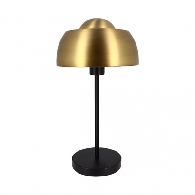 Nomaa tafellamp zwart en goud met h45cm 7822006