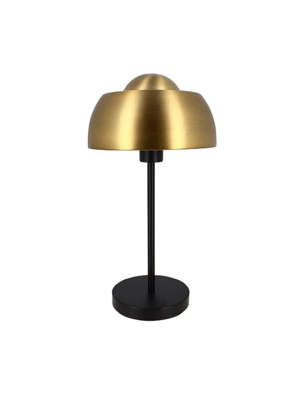 Nomaa tafellamp zwart en goud met h45cm 7822006