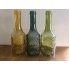 Vaasjes pastel set 3 stuks ginger, donker groen, geel 23 x 8 x 23 cm (lxbxh)   7 cm 5982278 