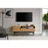 TV meubel 120 cm echt eiken fineer 371640